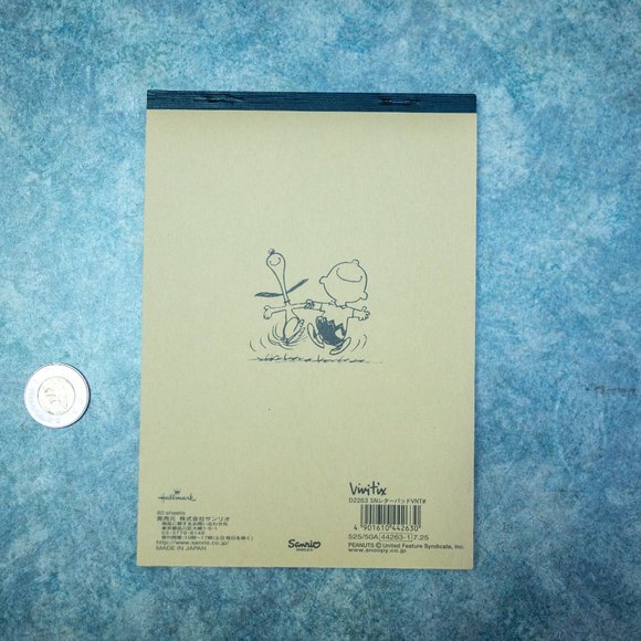 Snoopy Peanuts Characters of the 1960s Notepad Made in Japan Sold in Jap… - Picture 3 of 6